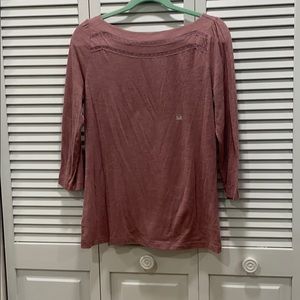 Loft Mauve Pink Shirt